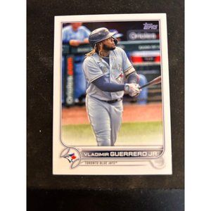 2022 topps baseball card of Vladimir Guerrero jr #300